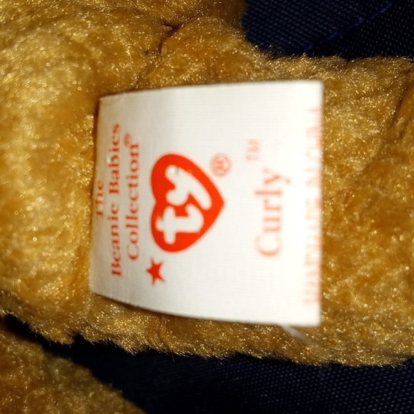 Beanie Baby Curly